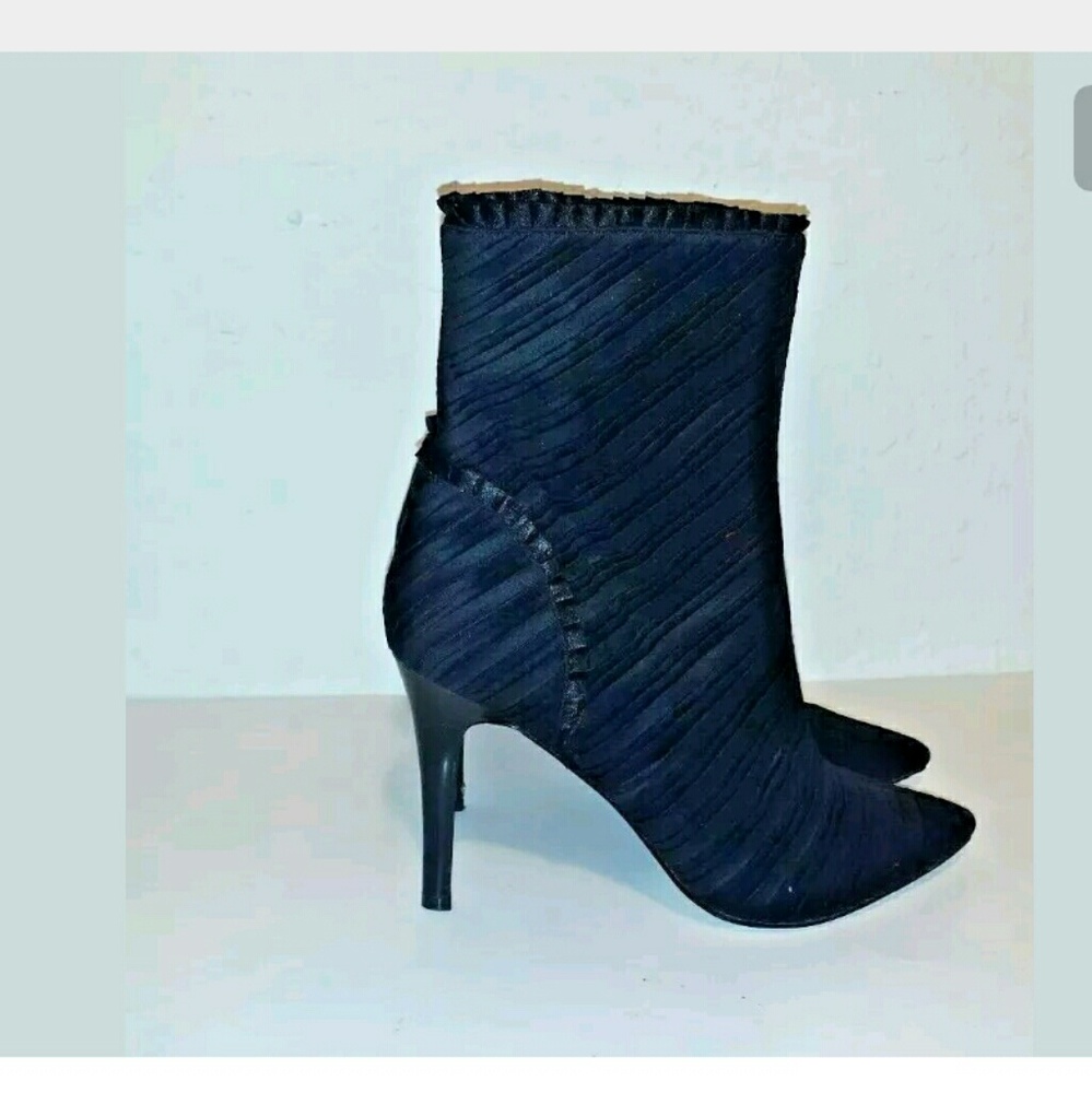 Fadhion Mid Calf 4 in Herl Boots Sz 10